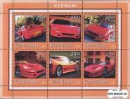 *Známky Guinea Bissau 2001 Autá Ferrari, nerazítkovaná séria MNH - Kliknutím na obrázok zatvorte -